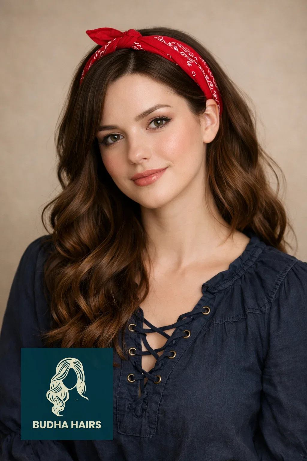 50 Pirate Hairstyles for Women - Rugged & Romantic Looks 1 The Classic Red Bandana Waves