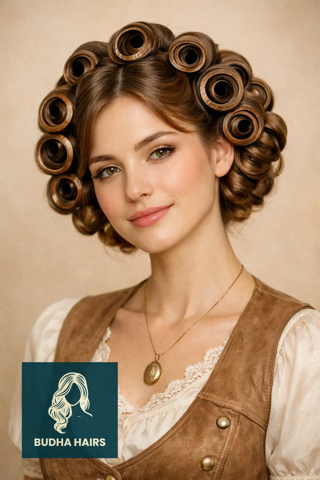 50 Iconic Clown Hairstyles for Women: Cute, Scary & Creative Looks 44 The "Clockwork" Doll Curls