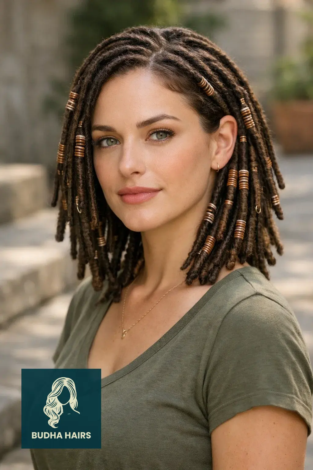 25 Medusa Hairstyles: Creative, Scary & Mythological Looks 7 The Coil-Wrapped Locs