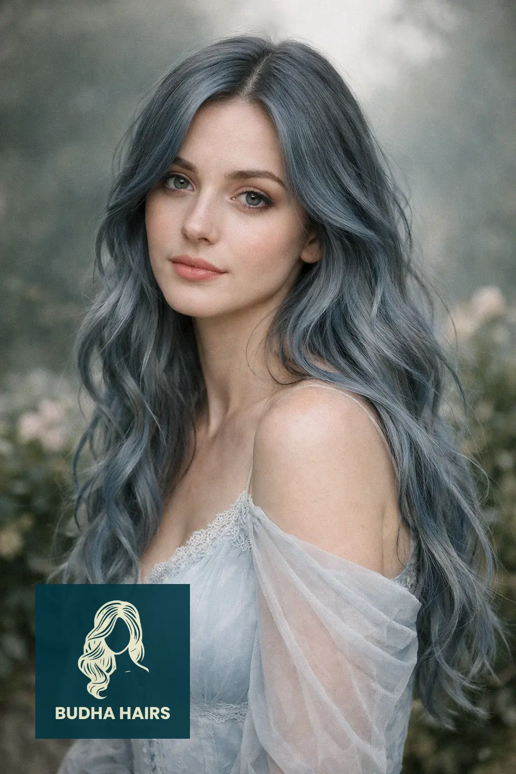 35 Best Vampire Hairstyles for Women - Gothic, Sexy & Scary Looks 32 The "Corpse Bride" Blue-Grey Tint