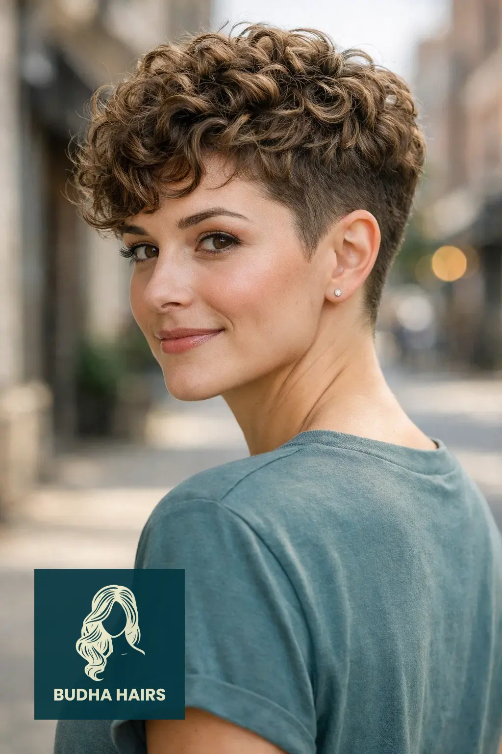 40 Volumizing Short Pixie Haircuts for Thin Fine Hair: Guide 2026 28 The Curly Top Pixie with Shaved Nape