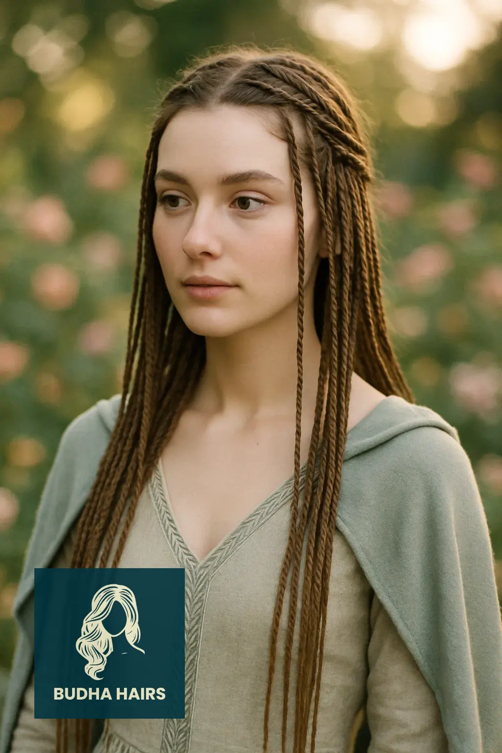 30 Ethereal Elf Hairstyles for a Fantasy Look 25 The Face-Framing Micro Braids