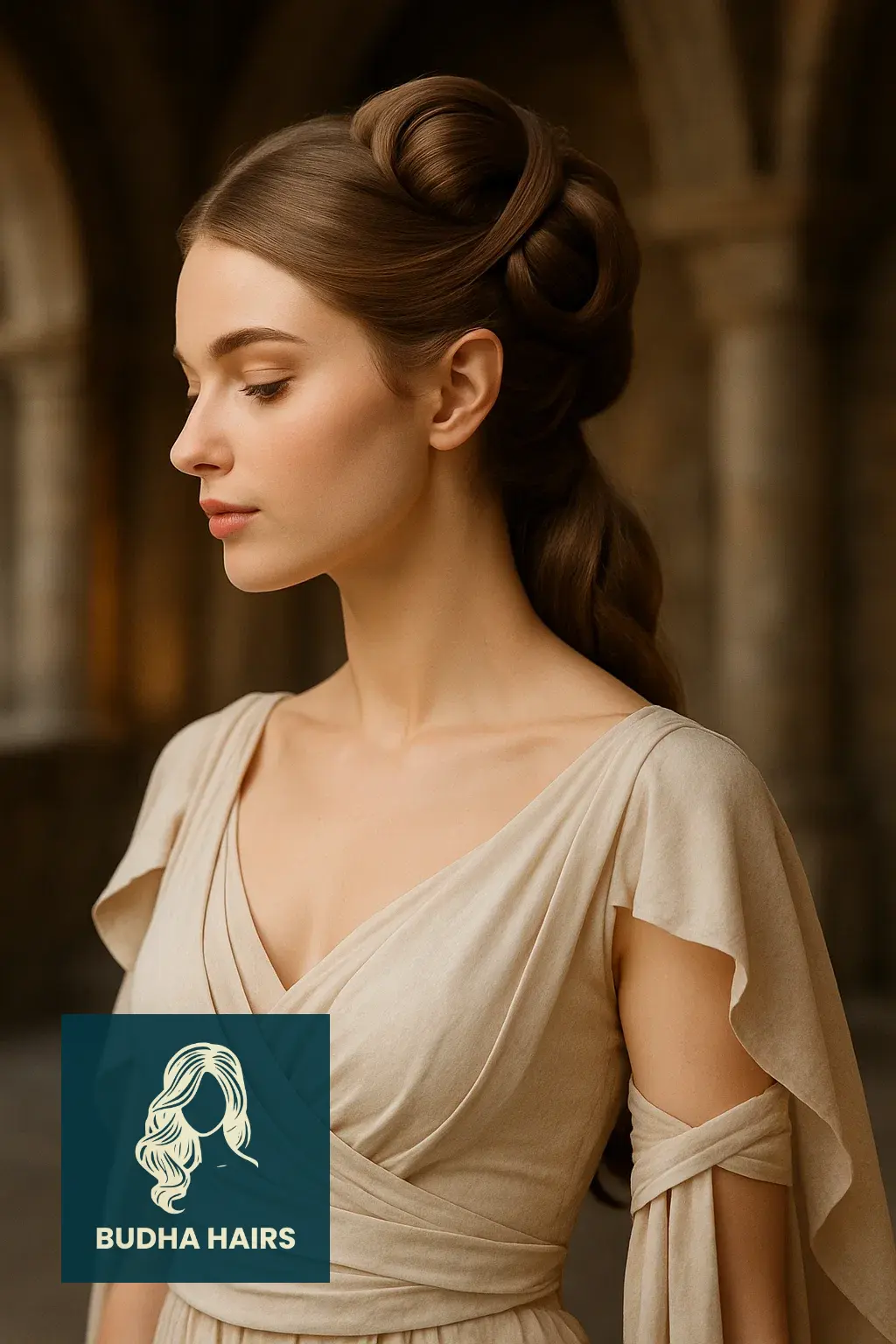 30 Ethereal Elf Hairstyles for a Fantasy Look 12 The Figure Eight Elven Updo