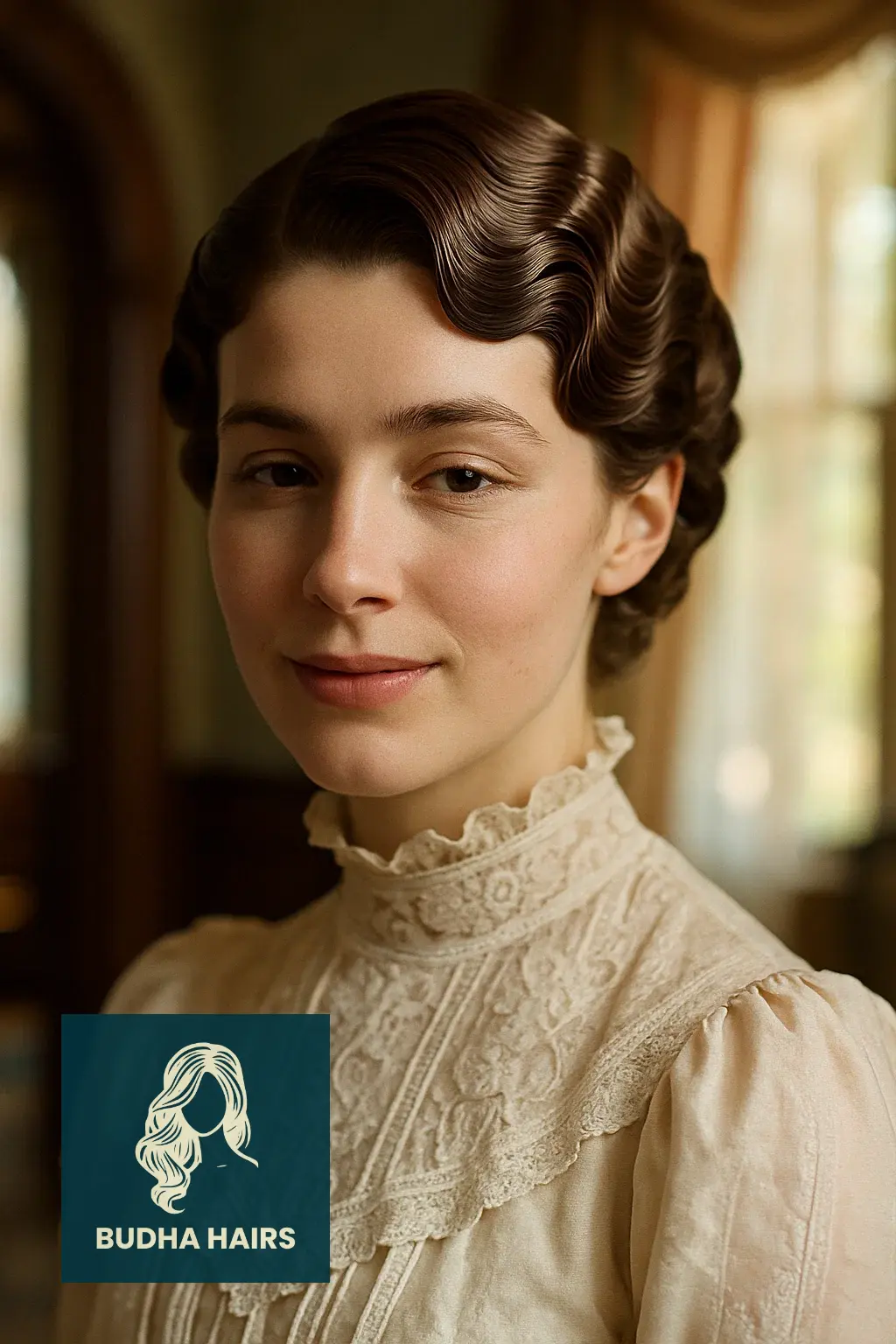 30 Elegant Victorian Hairstyles & Historical Updo Ideas 11 The Finger Wave Frame (Early 1890s)