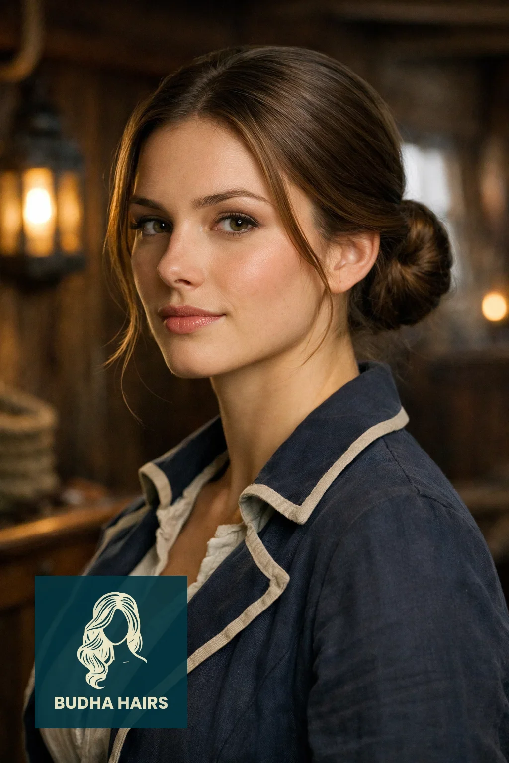 50 Pirate Hairstyles for Women - Rugged & Romantic Looks 25 The "First Mate" Low Chignon