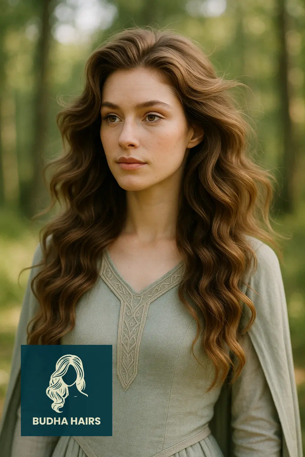 30 Ethereal Elf Hairstyles for a Fantasy Look 30 The Flowing Waves with Root Lift and No Accessories