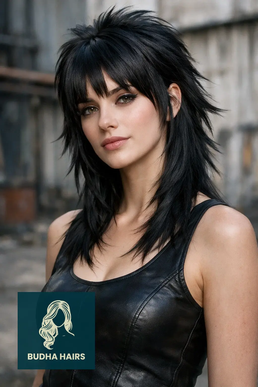 35 Best Vampire Hairstyles for Women - Gothic, Sexy & Scary Looks 21 The Gothic Feathered Mullet