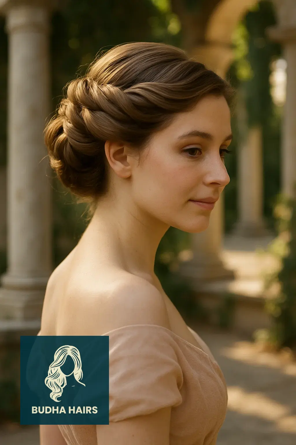 30 Elegant Victorian Hairstyles & Historical Updo Ideas 5 The Grecian Twist (Romantic Influence)