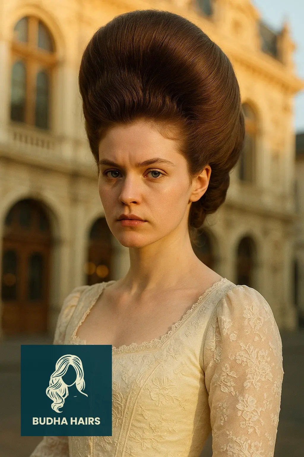 30 Elegant Victorian Hairstyles & Historical Updo Ideas 17 The High Teased Roll (Theatrical Volume)