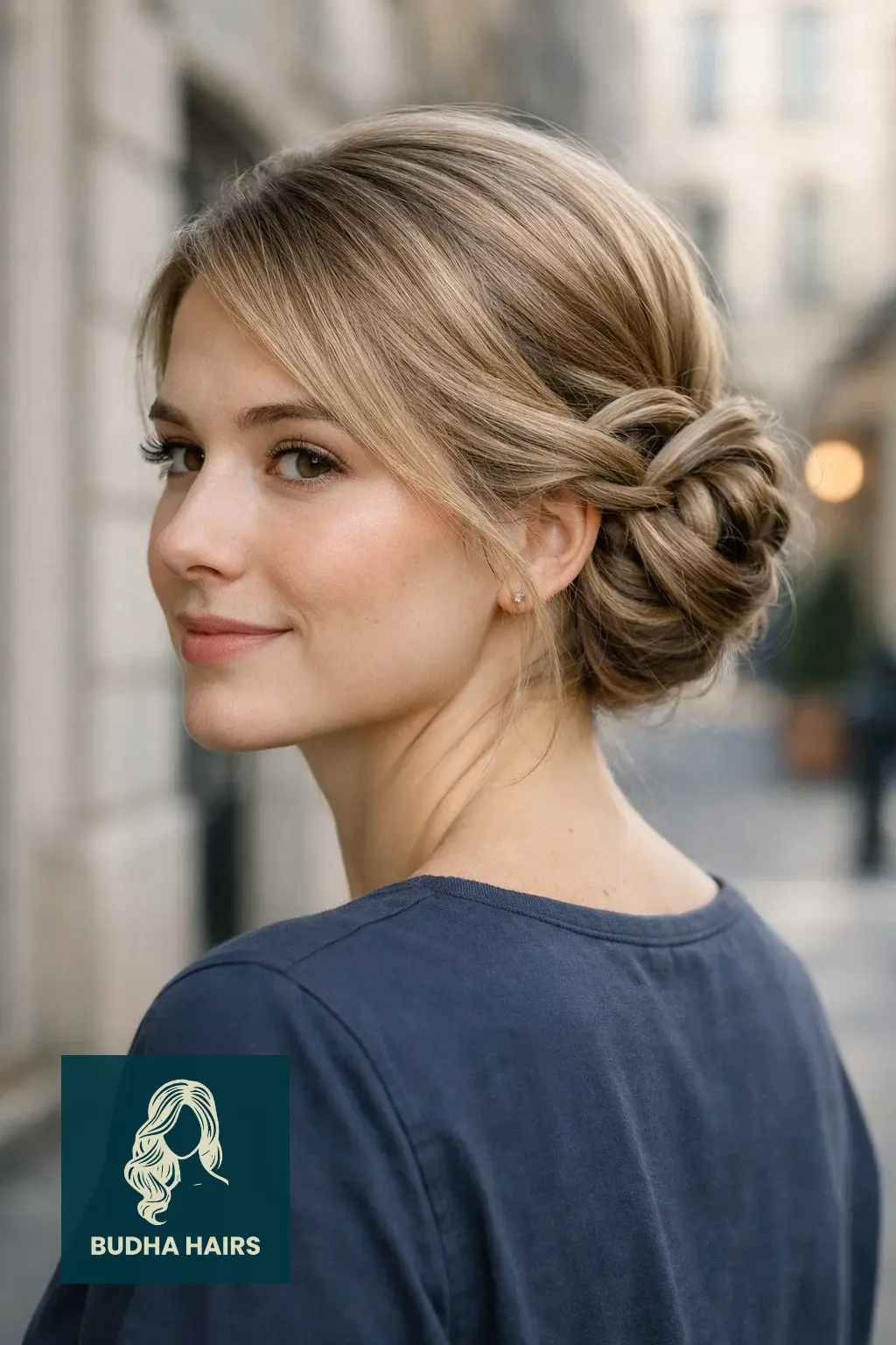25 Best Updo Hairstyles for Thin Hair: Voluminous & Elegant 4 The "Infinity" Low Twist
