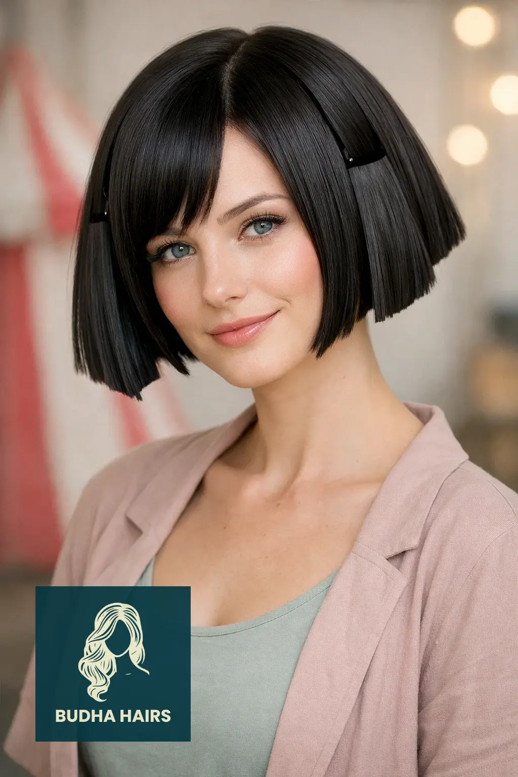 50 Iconic Clown Hairstyles for Women: Cute, Scary & Creative Looks 38 The "Marionette" Hinged Bob