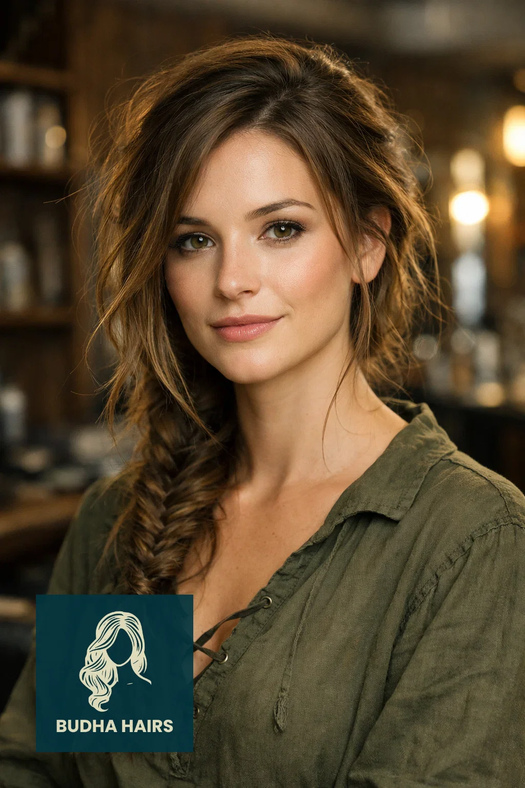 50 Pirate Hairstyles for Women - Rugged & Romantic Looks 3 The Messy Side Fishtail
