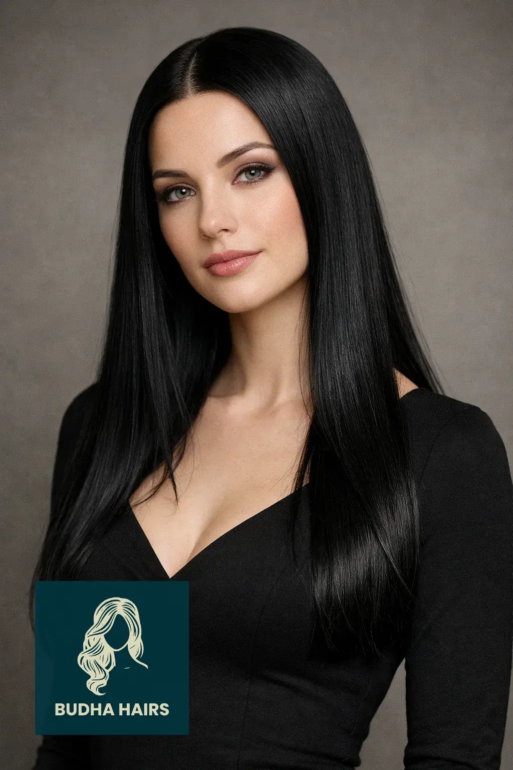 35 Best Vampire Hairstyles for Women - Gothic, Sexy & Scary Looks 1 The Morticia Sleek Straight