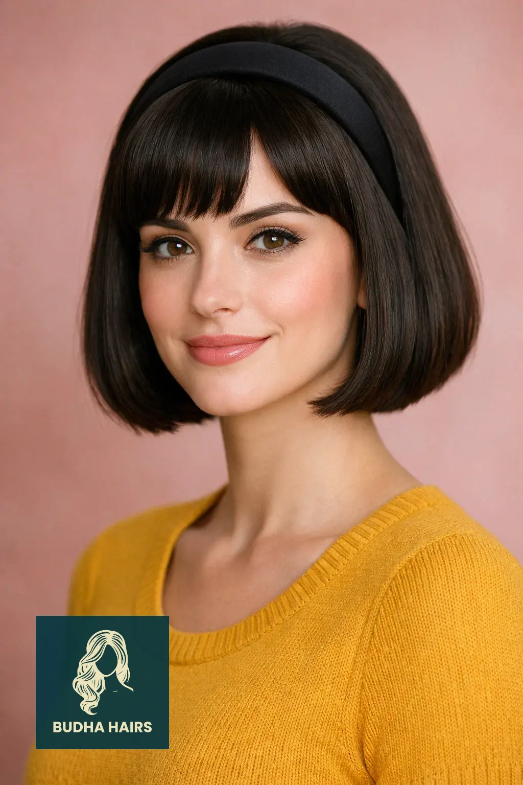 50 Enchanting Witch Hairstyles: Gothic, Modern & Fantasy Looks 6 The Sabrina Headband Bob