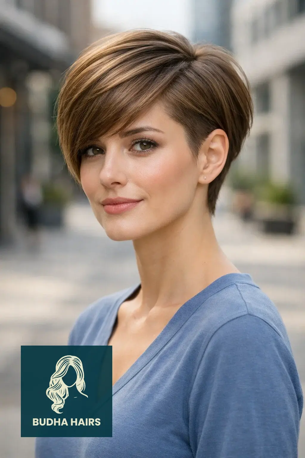 40 Volumizing Short Pixie Haircuts for Thin Fine Hair: Guide 2026 11 The Side-Swept Pixie with Hidden Undercut