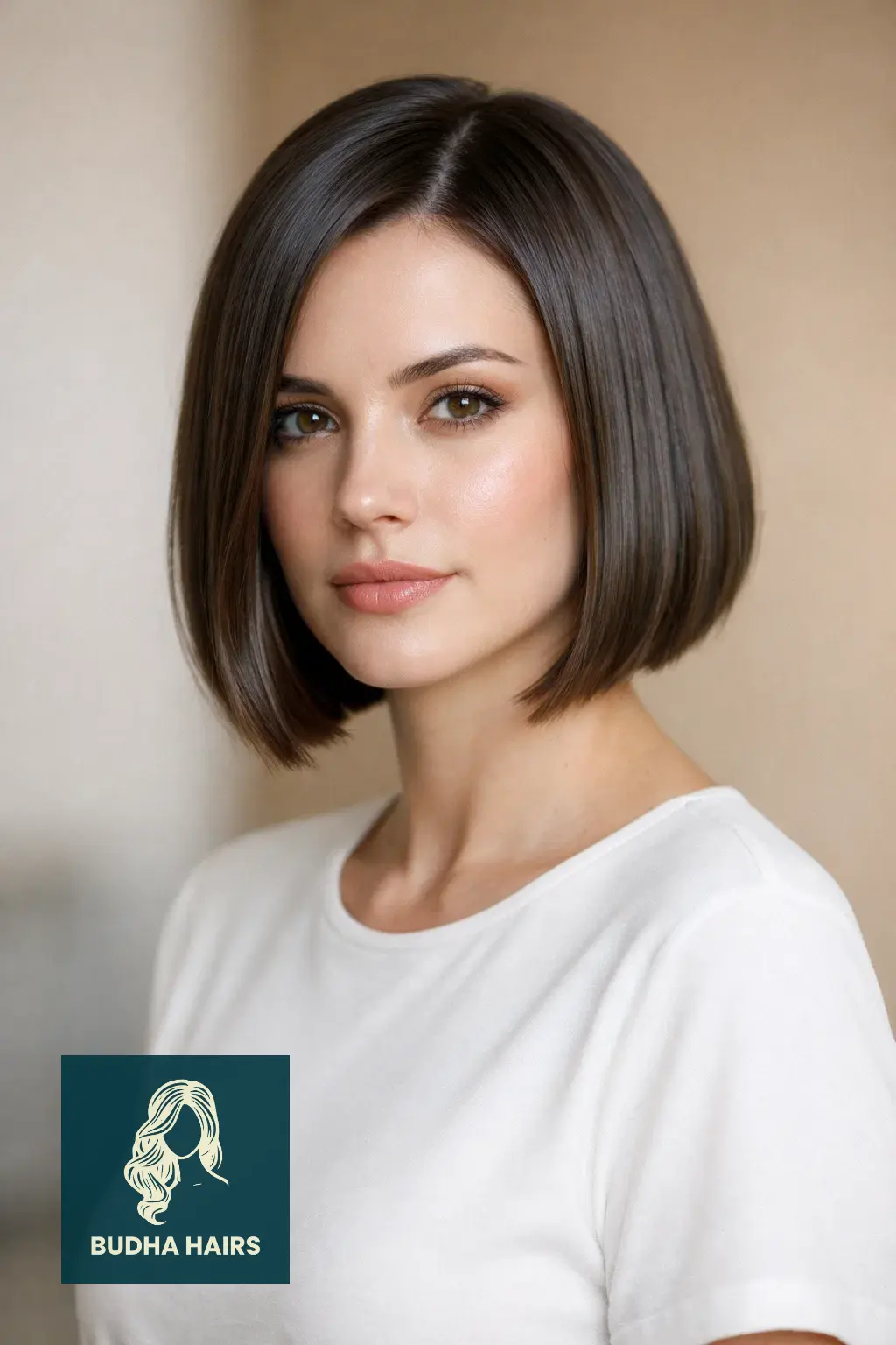 25 Best Short Bob Hairstyles for Thin Fine Hair for Instant Volume 25 The Sleek Glass Bob