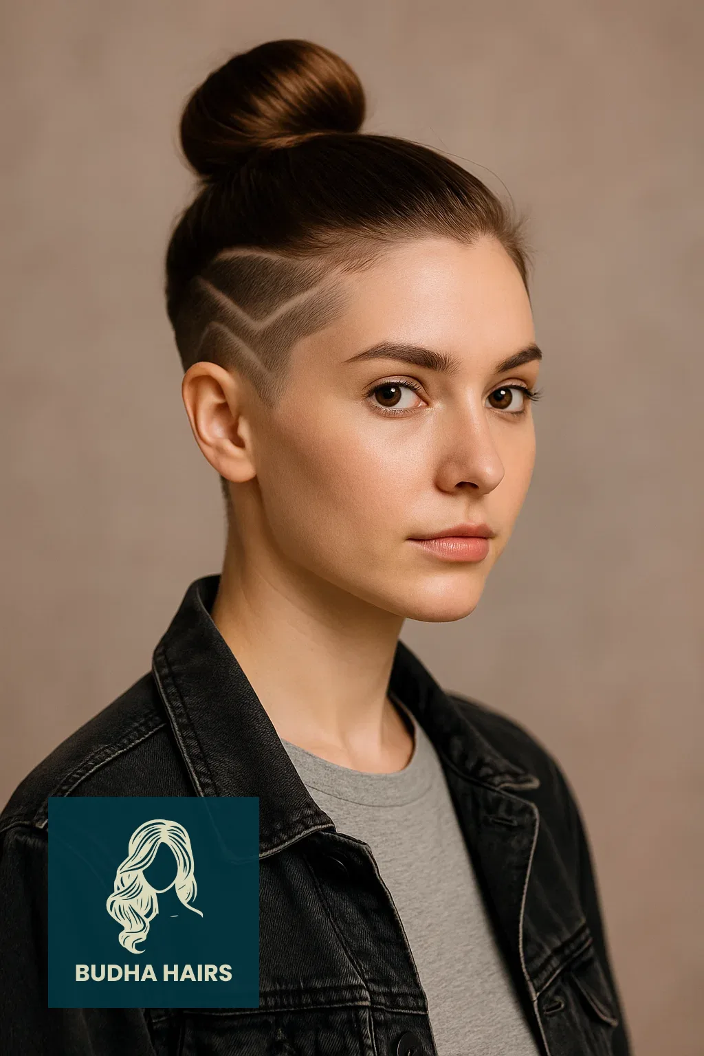 40 Edgy & Elegant Locs with Undercut Women Styles 2 The Sleek High Bun with Undercut Design