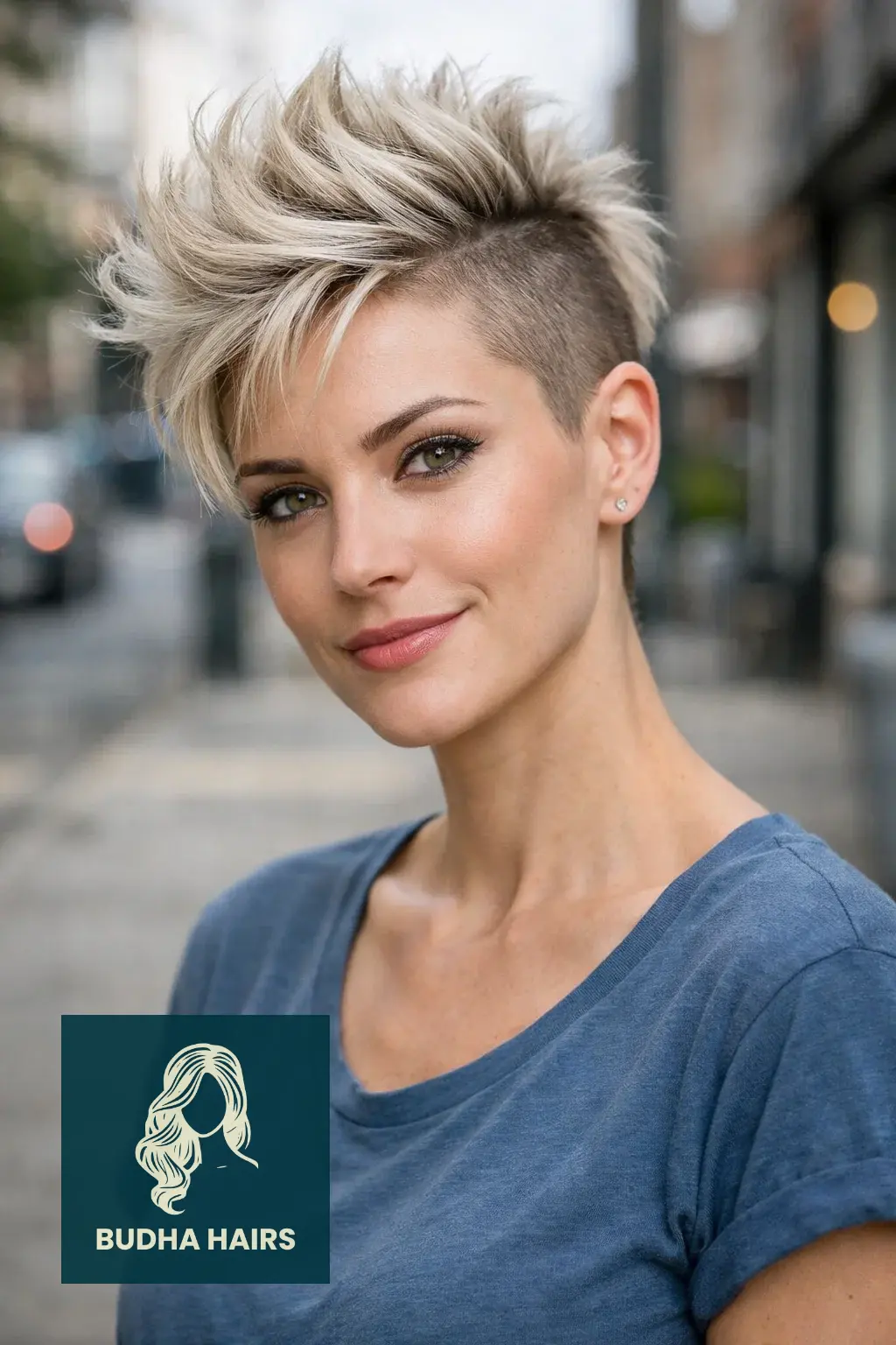 40 Volumizing Short Pixie Haircuts for Thin Fine Hair: Guide 2026 21 The Soft Mohawk with Shaved Sides