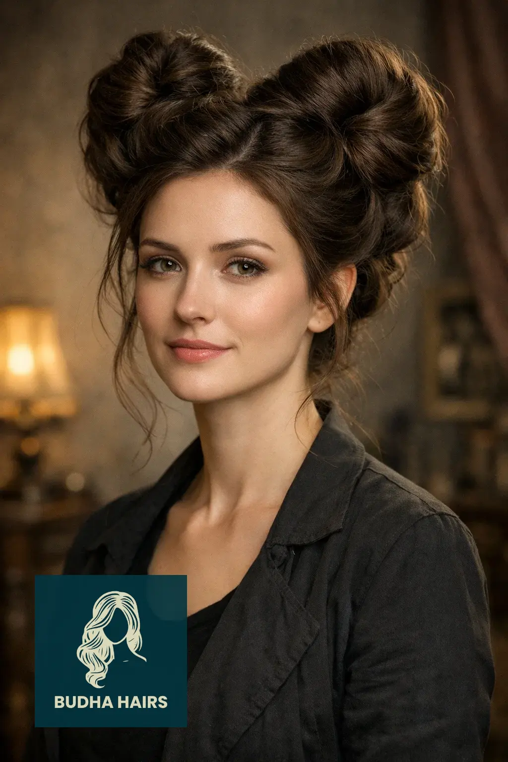50 Iconic Clown Hairstyles for Women: Cute, Scary & Creative Looks 21 The Victorian Widow Updo