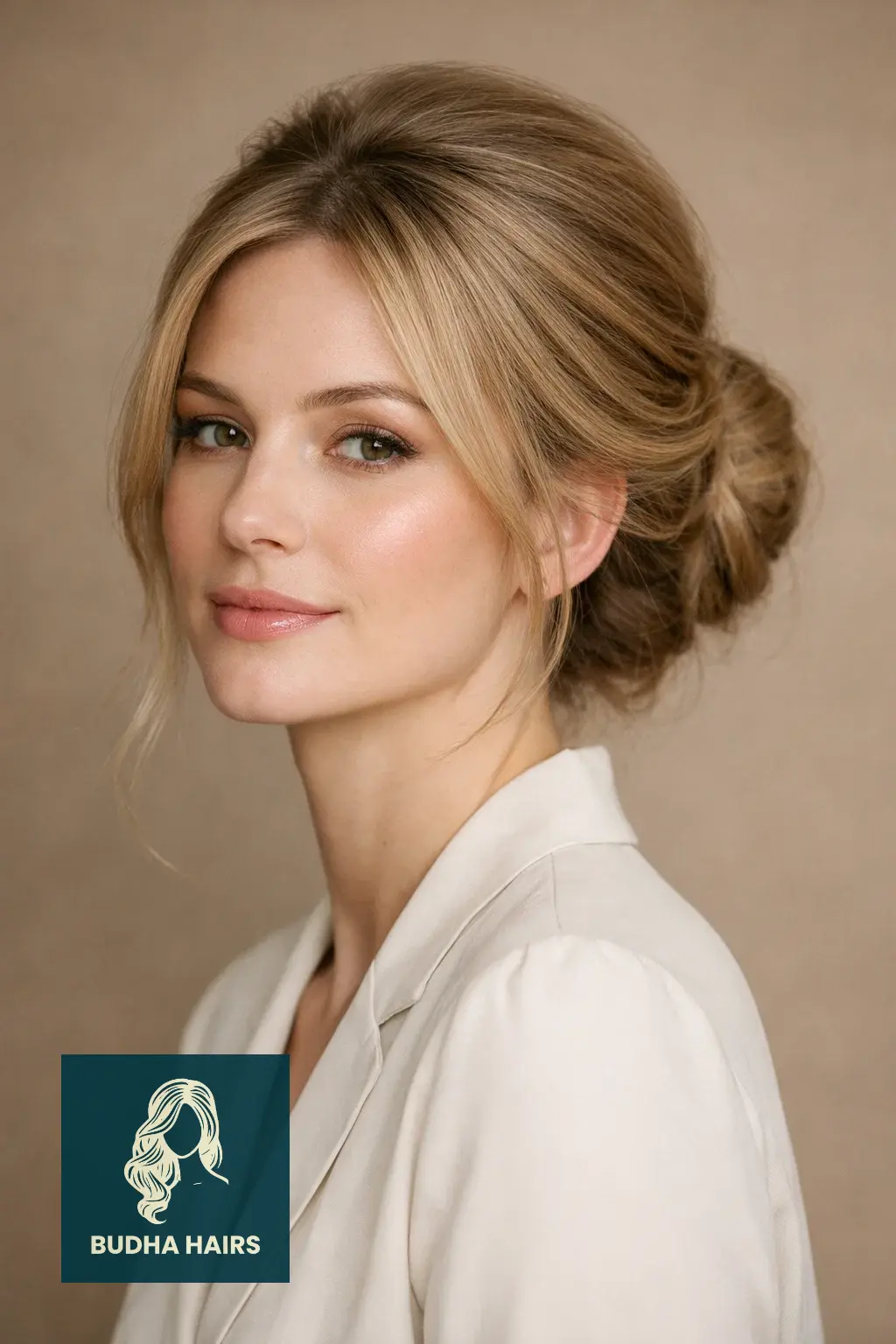 30 Best Formal Hairstyles for Thin Hair for Weddings & Galas 1 The Voluminous Low Chignon