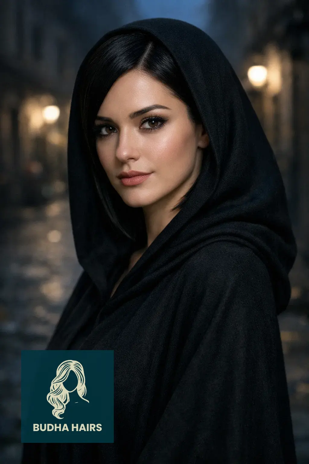 35 Best Vampire Hairstyles for Women - Gothic, Sexy & Scary Looks 15 The "Vulturi" Hooded Tuck