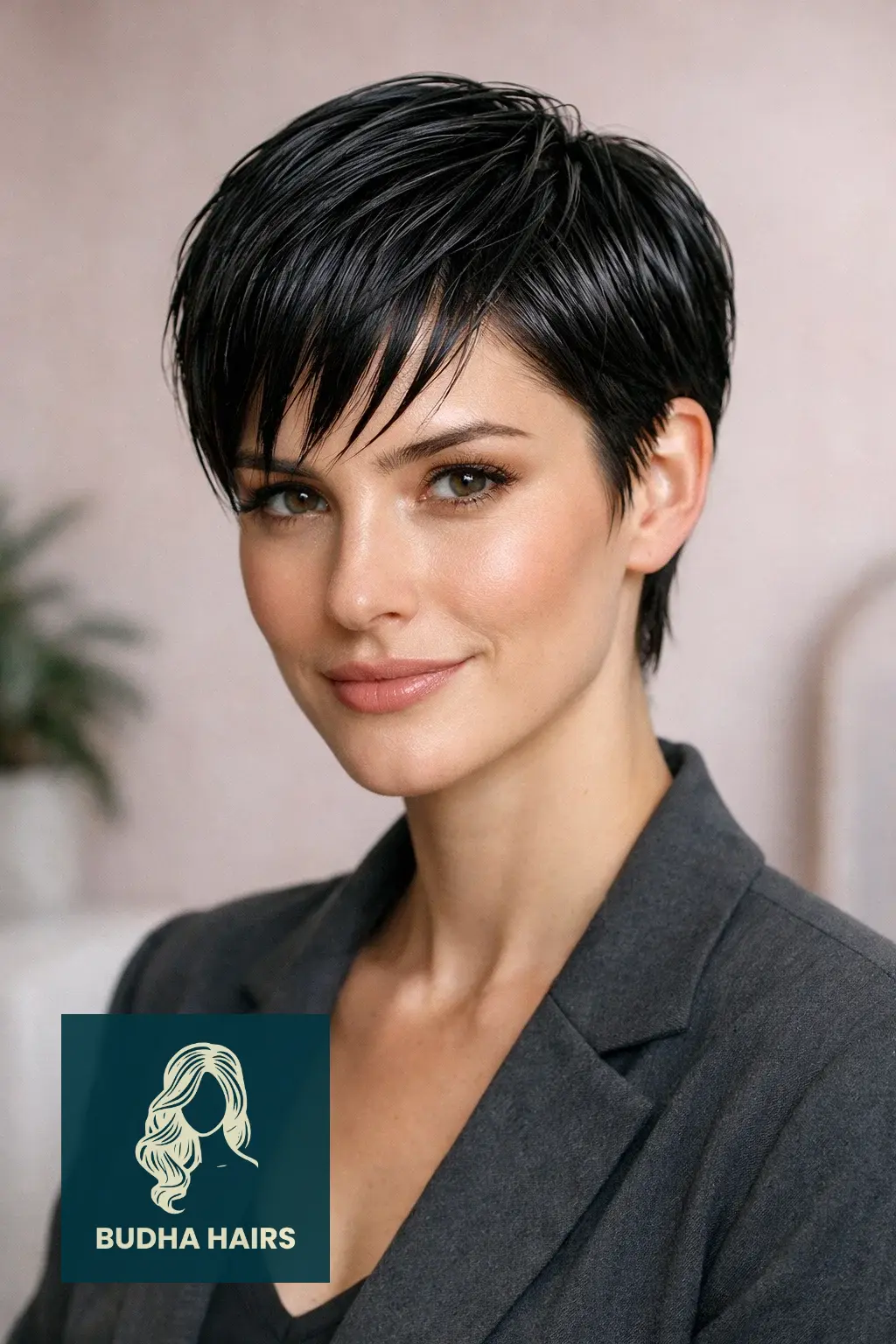 40 Volumizing Short Pixie Haircuts for Thin Fine Hair: Guide 2026 16 The "Wet Look" Slicked Pixie