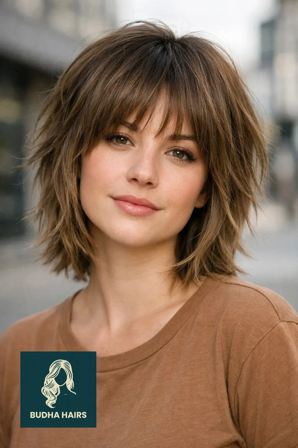 30 Best Shaggy Bob Hairstyles for Fine Hair and Round Faces 13 The "Wolf Cut" Bob Variation
