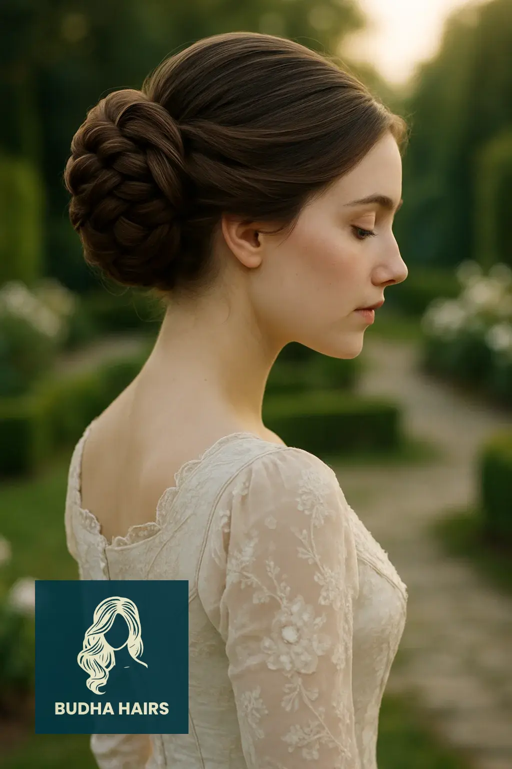 30 Elegant Victorian Hairstyles & Historical Updo Ideas 29 The Woven Hairpiece Chignon (Faux Bulk)