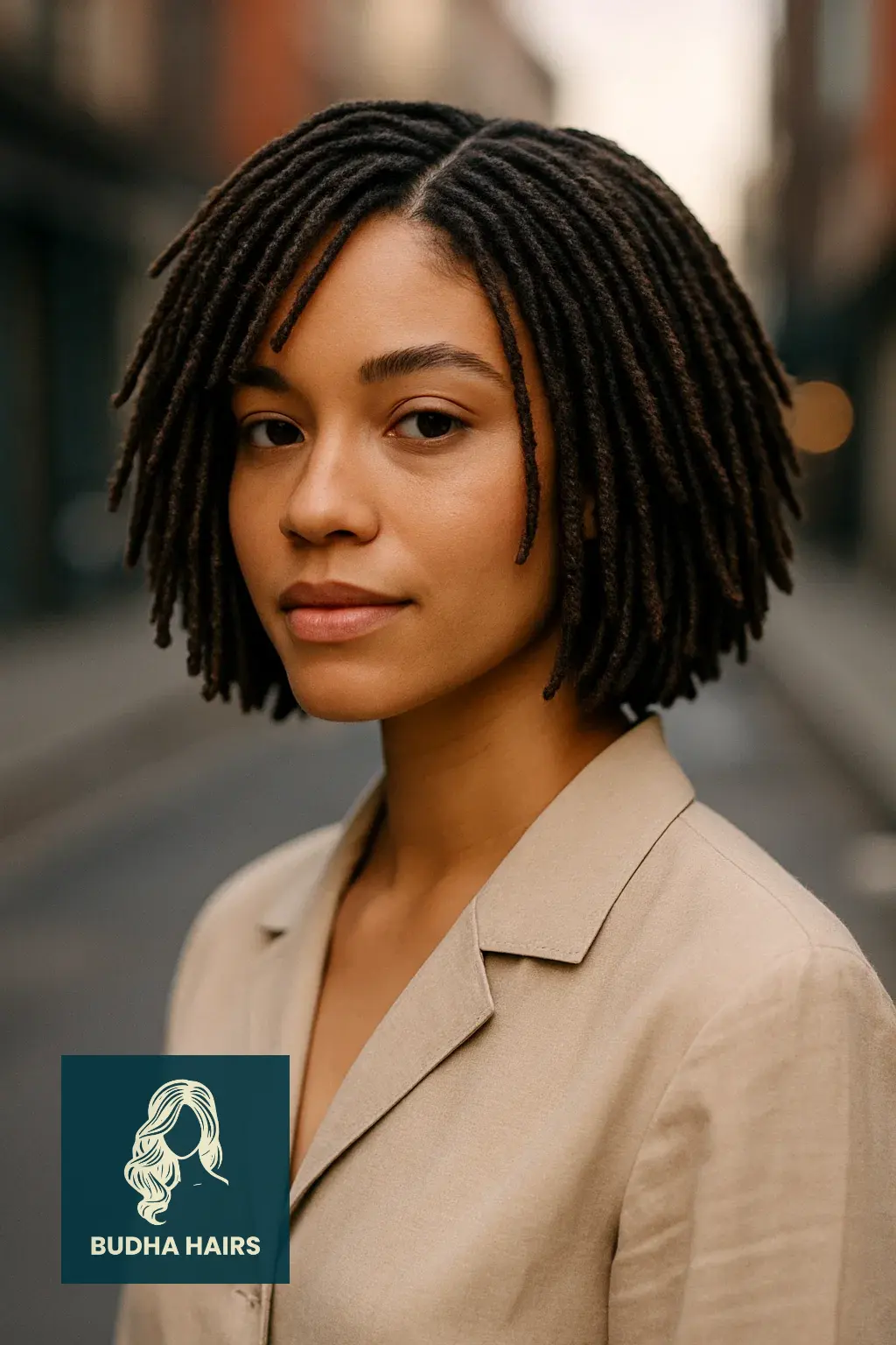 20 Chic & Stylish Thin Locs Hairstyles for Every Woman 5 Thin Locs Bob With Layers