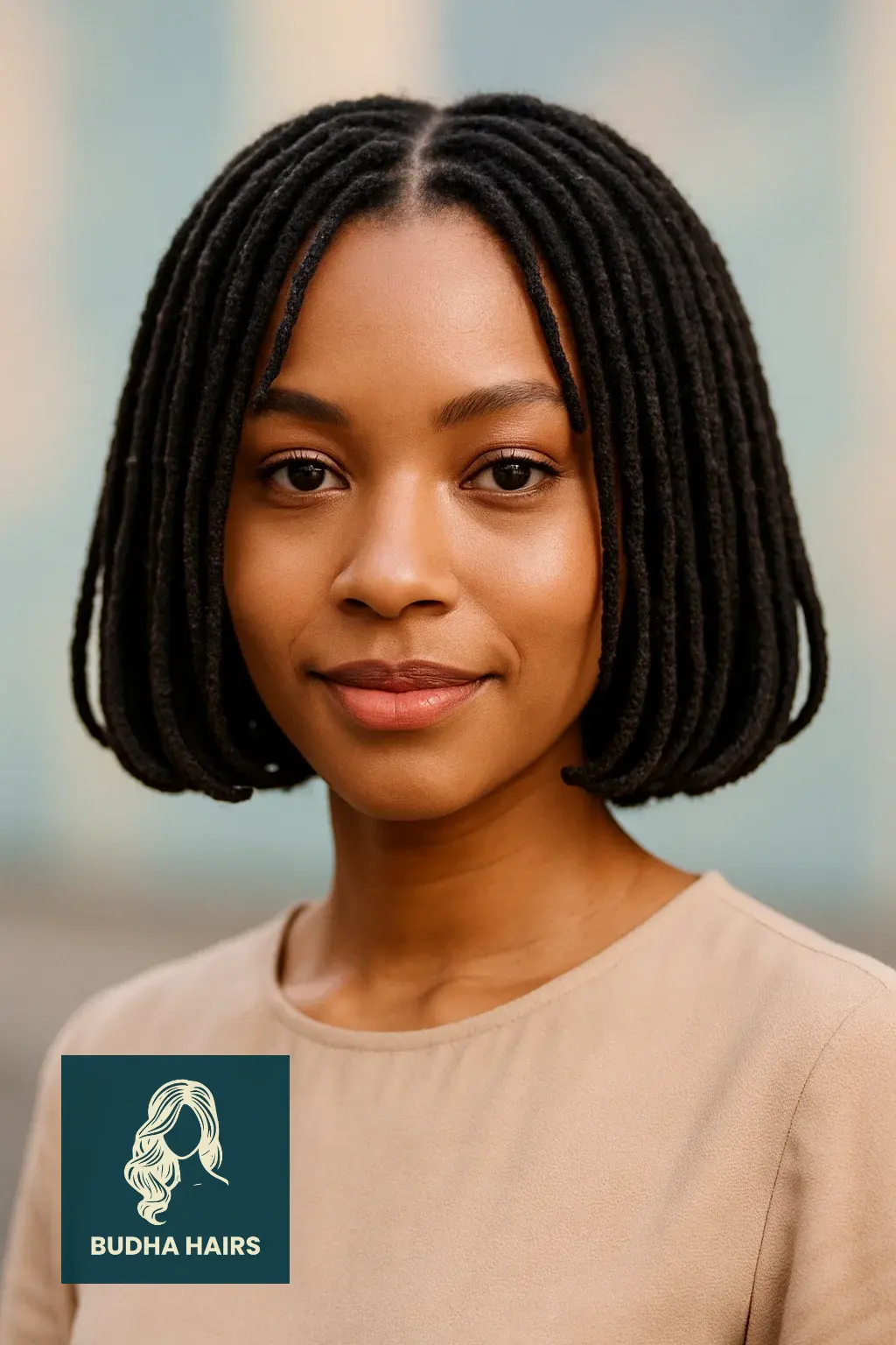 20 Chic & Stylish Thin Locs Hairstyles for Every Woman 16 Thin Locs Bob with Curved Ends