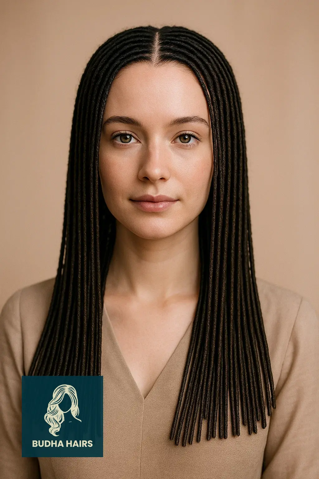 20 Chic & Stylish Thin Locs Hairstyles for Every Woman 18 Thin Locs with Center Part Elegance