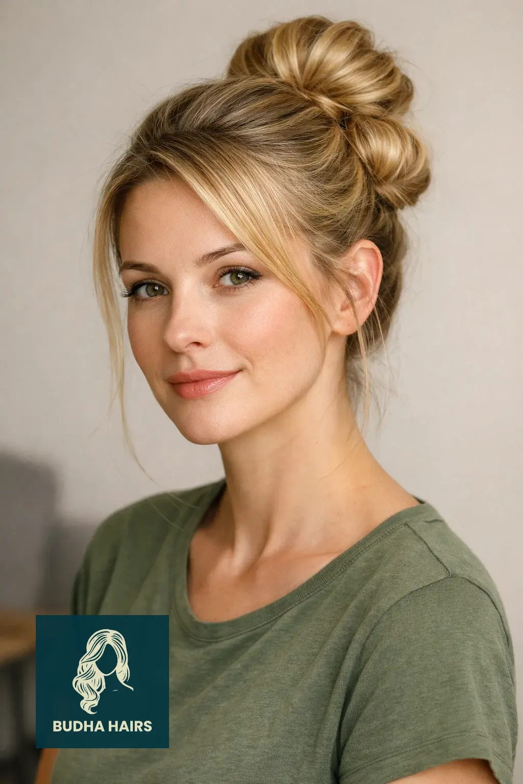 25 Best Updo Hairstyles for Thin Hair: Voluminous & Elegant 5 Triple Knotted Updo