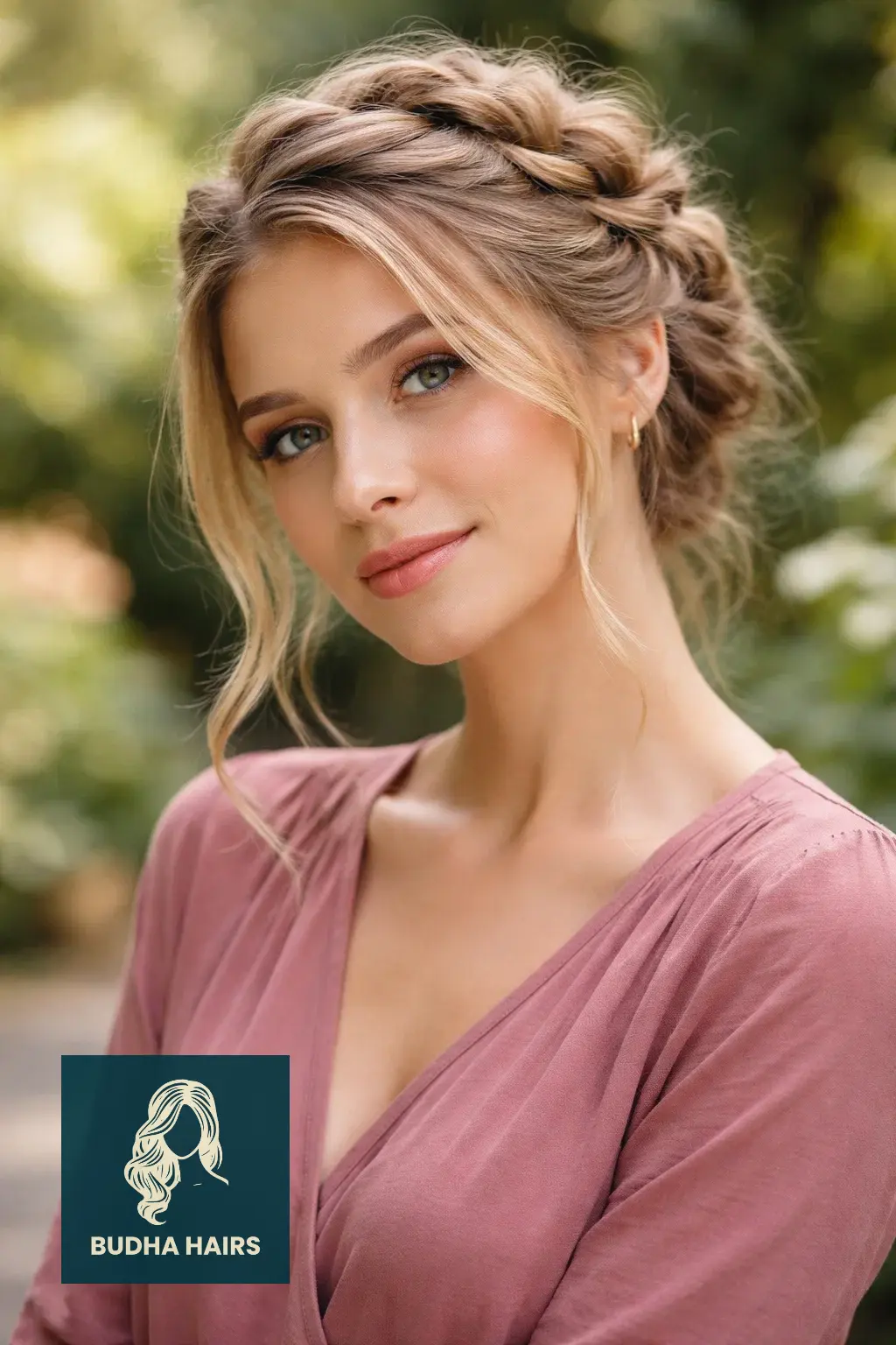 25 Best Updo Hairstyles for Thin Hair: Voluminous & Elegant 3 Twisted Crown Updo