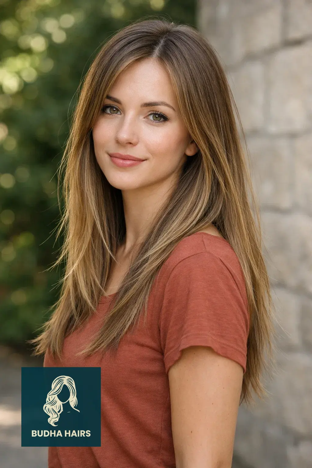 25 Best Long Thin Hair Hairstyles for Maximum Volume & Length 7 V-Shaped Cut with Textured Ends