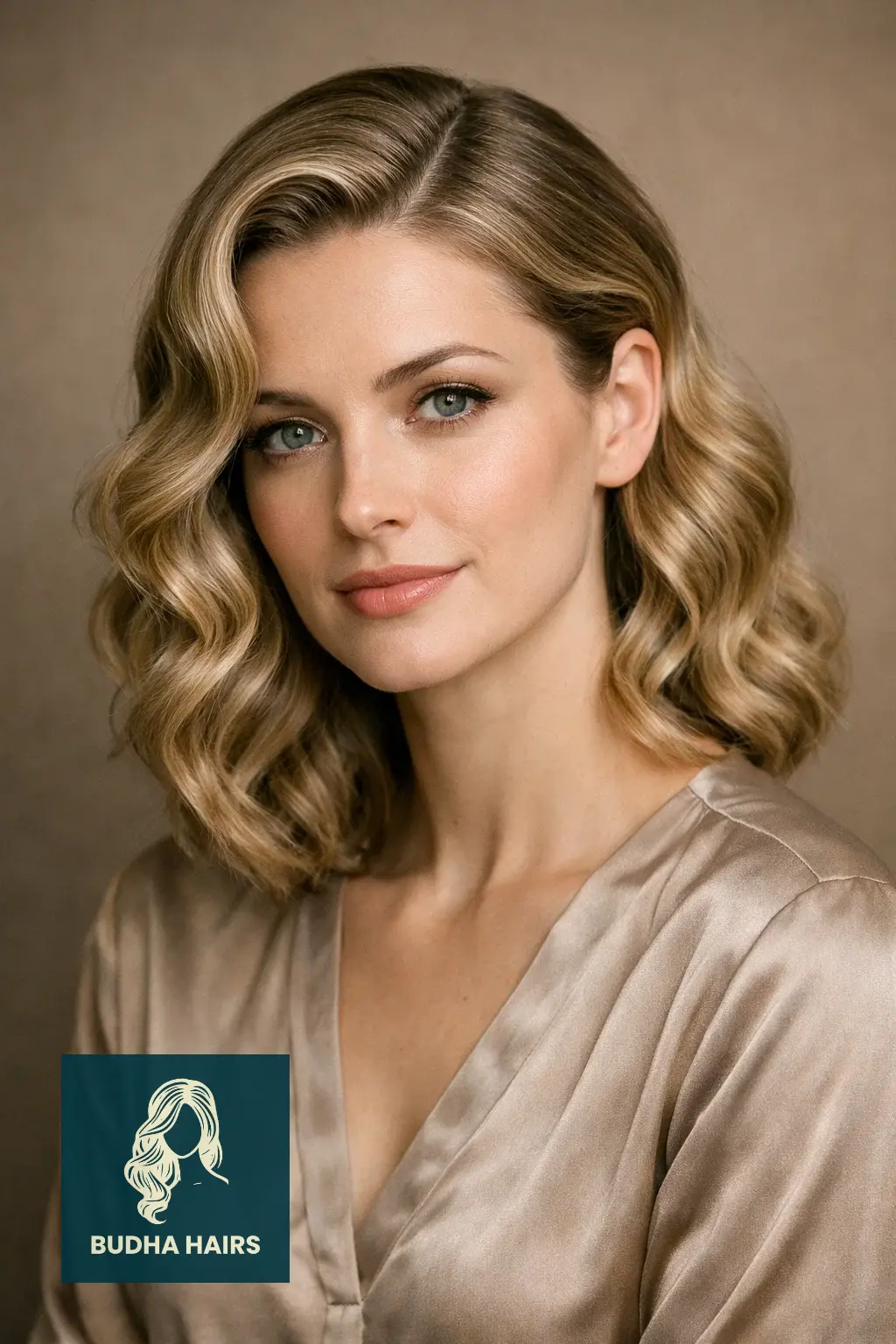 30 Best Hairstyles for Thin Fine Hair for Instant Volume & Body 18 Vintage Waves with a Deep Part