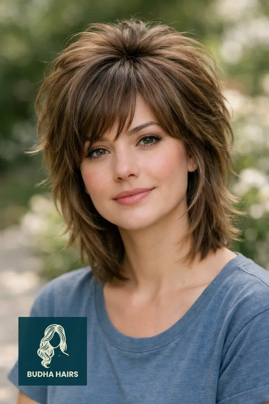 30 Best Shaggy Bob Hairstyles for Fine Hair and Round Faces 28 Voluminous Crown Shag