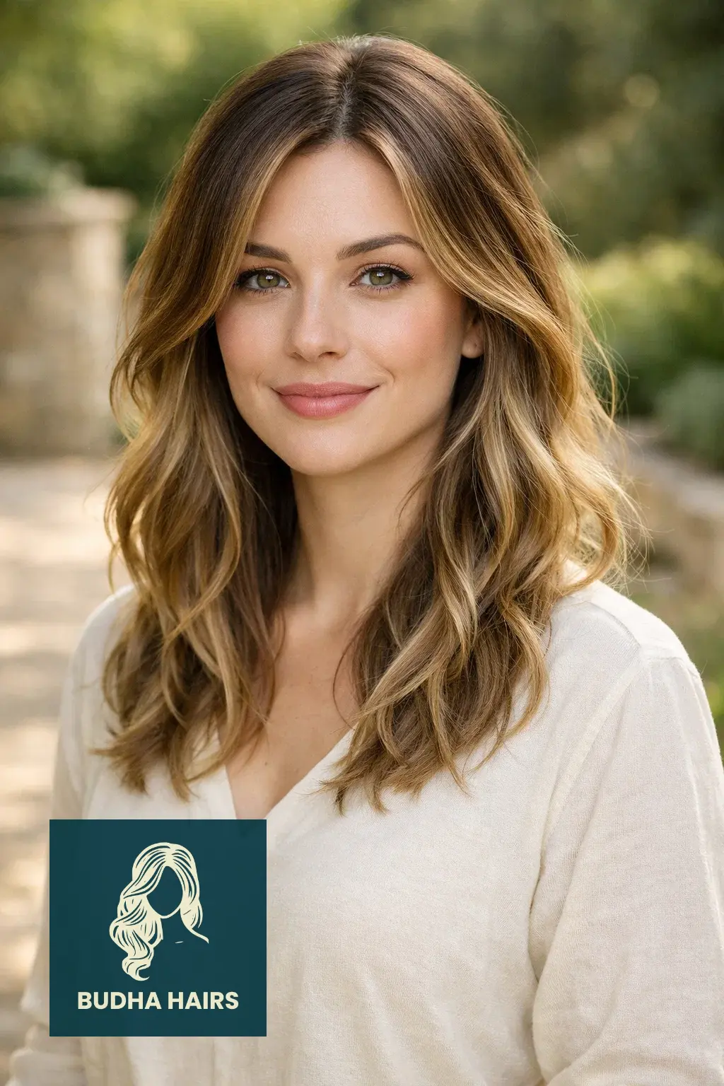 35 Stunning Brown to Blonde Balayage Ideas for a Gorgeous Transformation 21 Walnut Base with Buttercream Accents