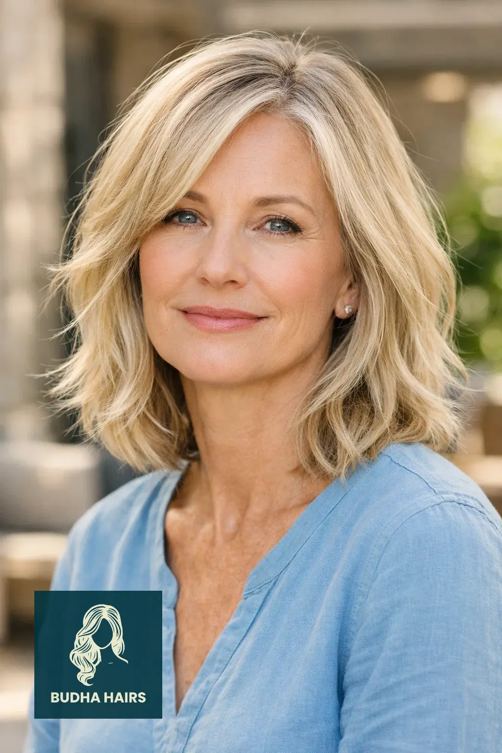 30 Flattering Bobs for Thin Hair for Older Women: Volume & Style 19 Wavy Lob (Long Bob) with Tapered Ends