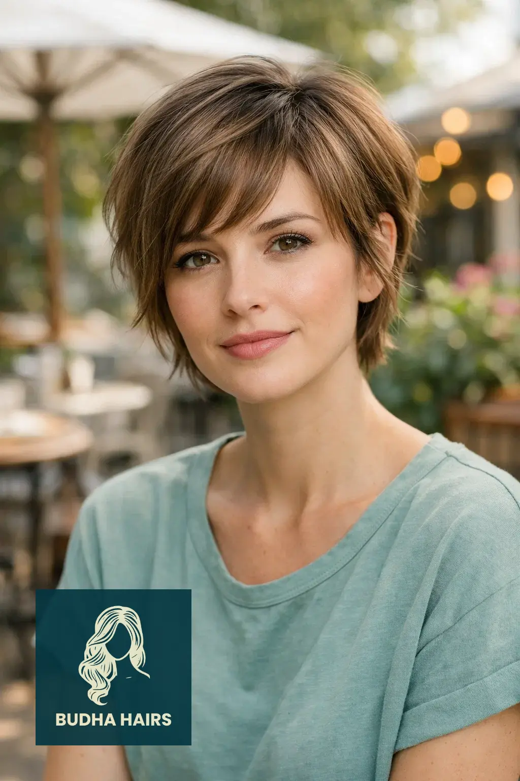 35 Short Hairstyles for Thin Hair to Look Fuller and Thicker 11 Wispy "Bixie" Hybrid Cut