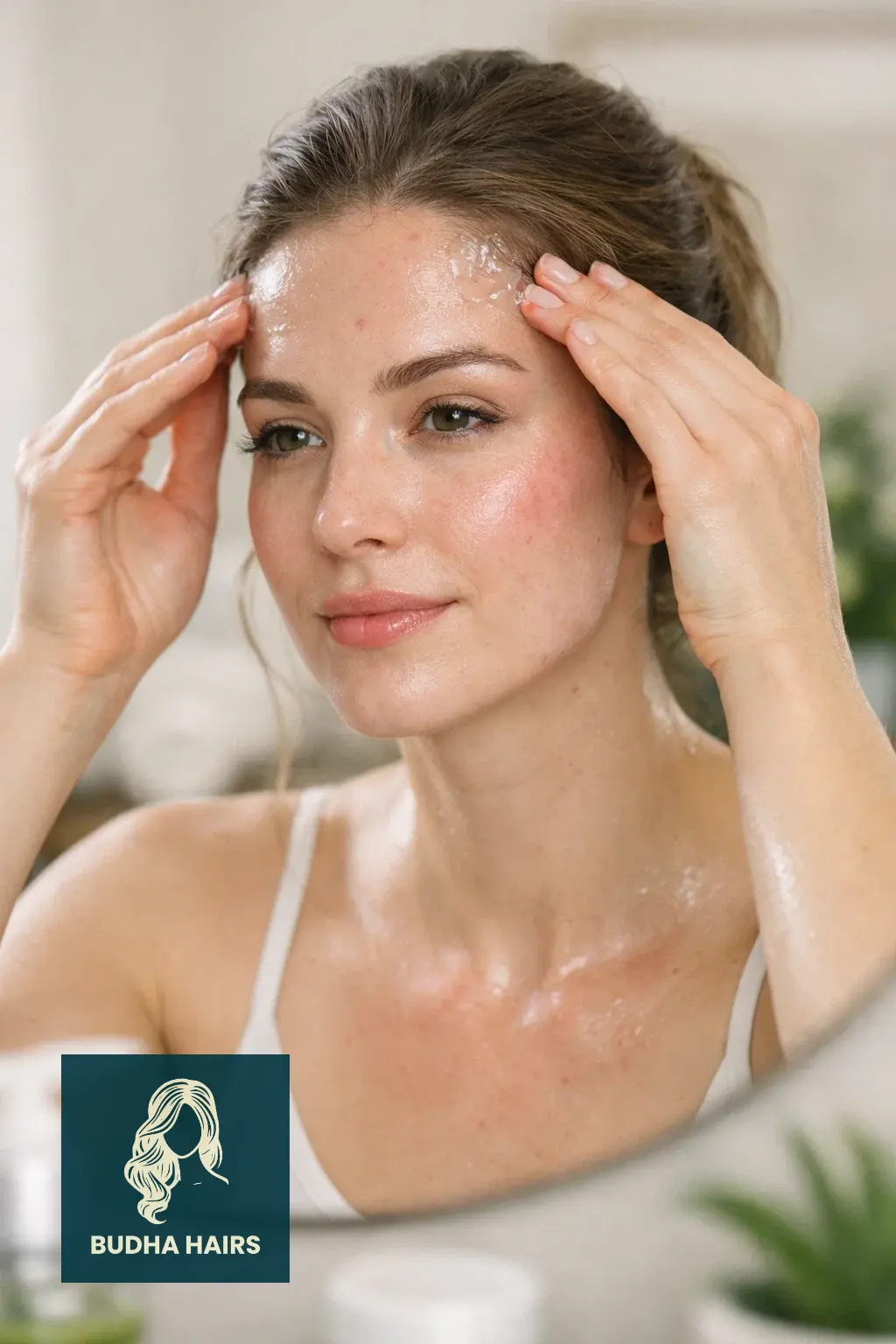 How to Get Rid of Pimples on Hairline: Complete Causes, Treatments & Prevention Guide 8 Aloe Vera Gel