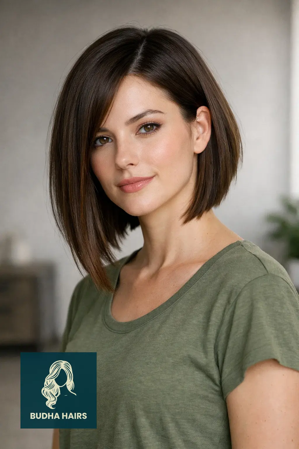 30 Cute Lob Hairstyles for Thin Hair 5 Angled A-Line Lob for Forward Density