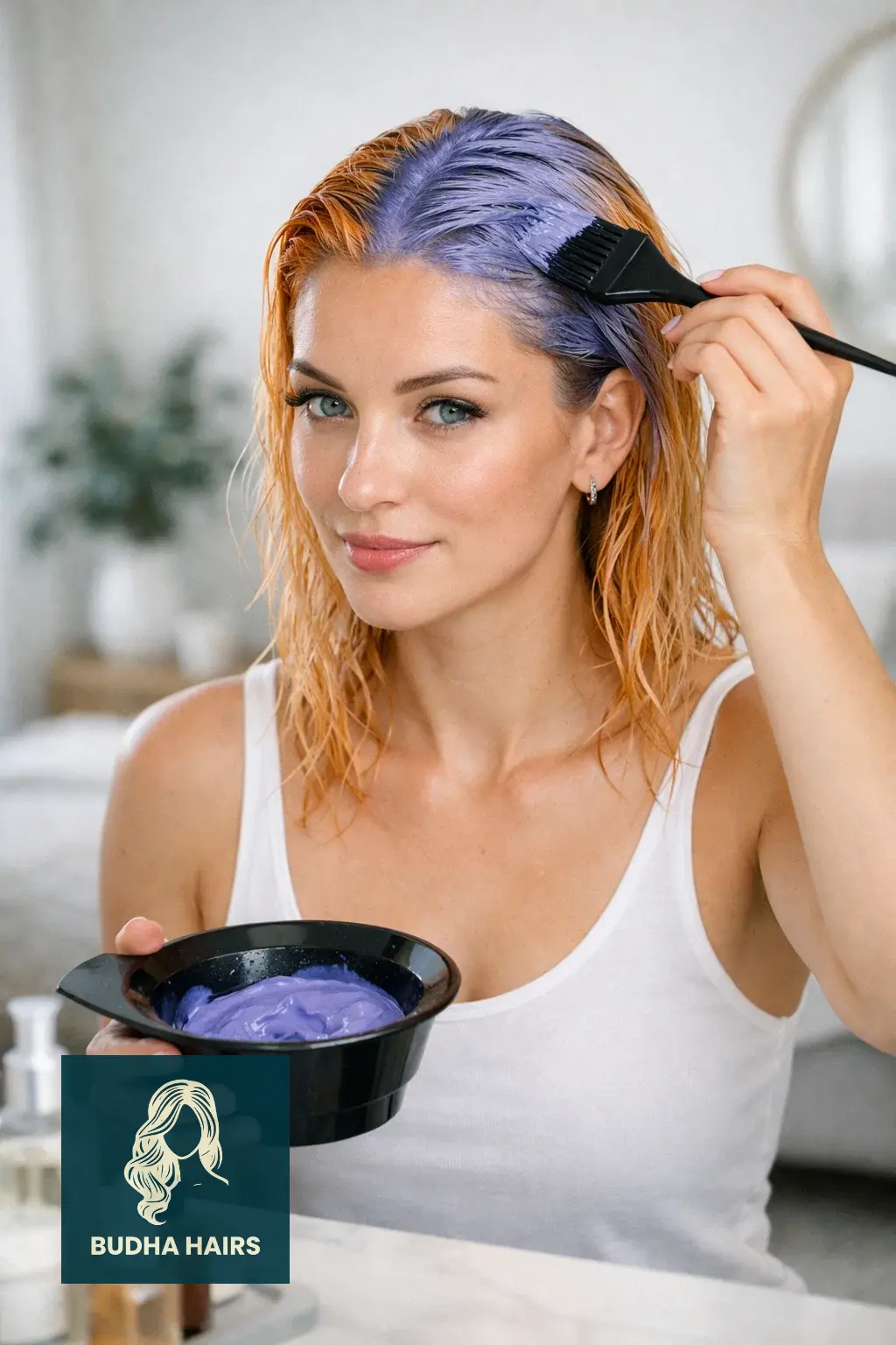 How to Fix Orange Hair After Bleaching at Home: A Complete Guide 5 Apply a Blue or Ash Toner