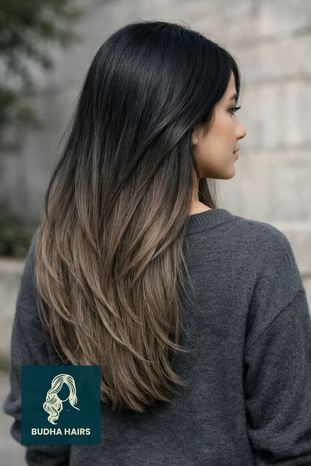 35 Best Black Hair with Brown Highlights: Top Ideas 2026 4 Ash Brown Ombre