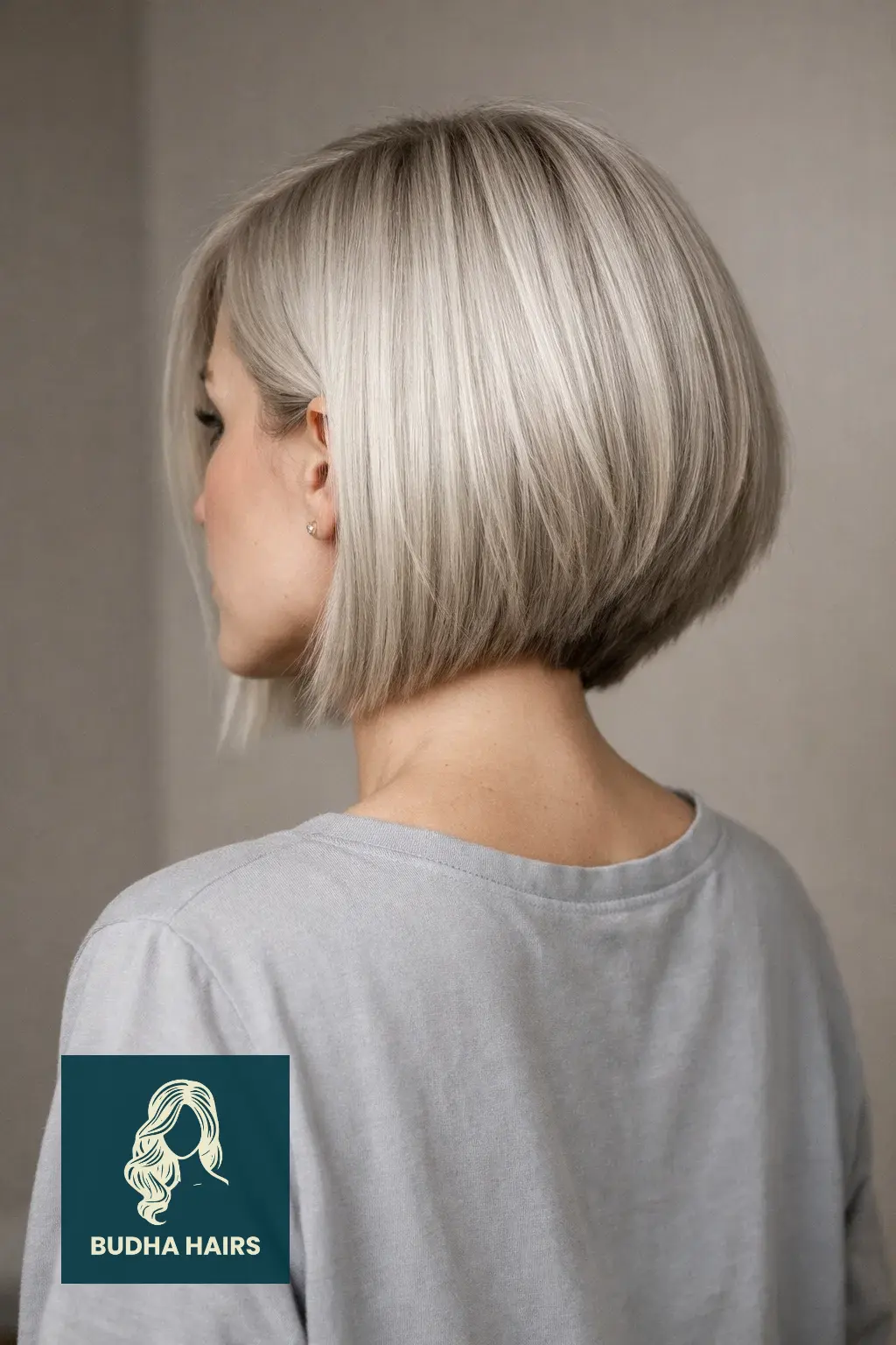 30 Blonde Bob Hairstyles That Look Fresh and Stylish 16 Ash-Platinum "A-Line" Bob