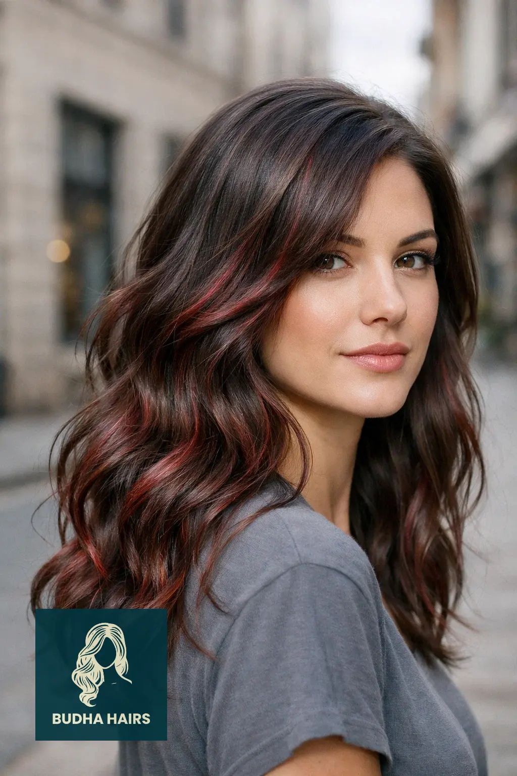 30 Best Cherry Cola Balayage Ideas for a Bold Look 2026 19 Ashy Mushroom with Cherry Teasylights
