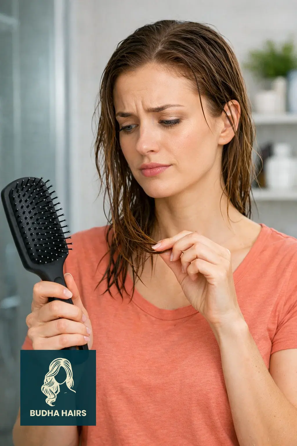 20 Ways on How to Fix Split Ends Without Cutting 17 Avoid Brushing Wet Hair