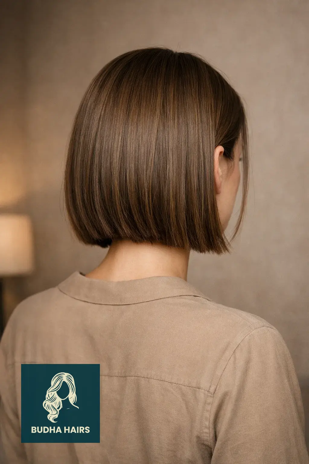 30 Cute Lob Hairstyles for Thin Hair 7 Blunt Lob with a "Micro-Side Part"