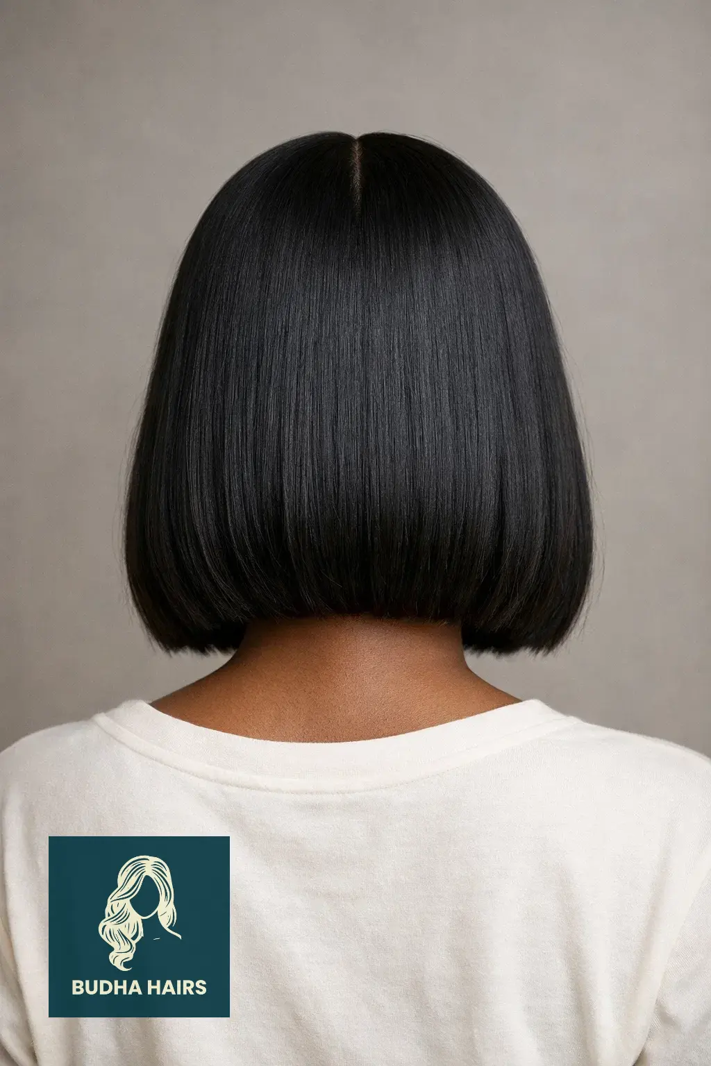 Middle Part Hairstyles for Black Women: 30 Best Trendy Styles 3 Blunt Middle Part Bob