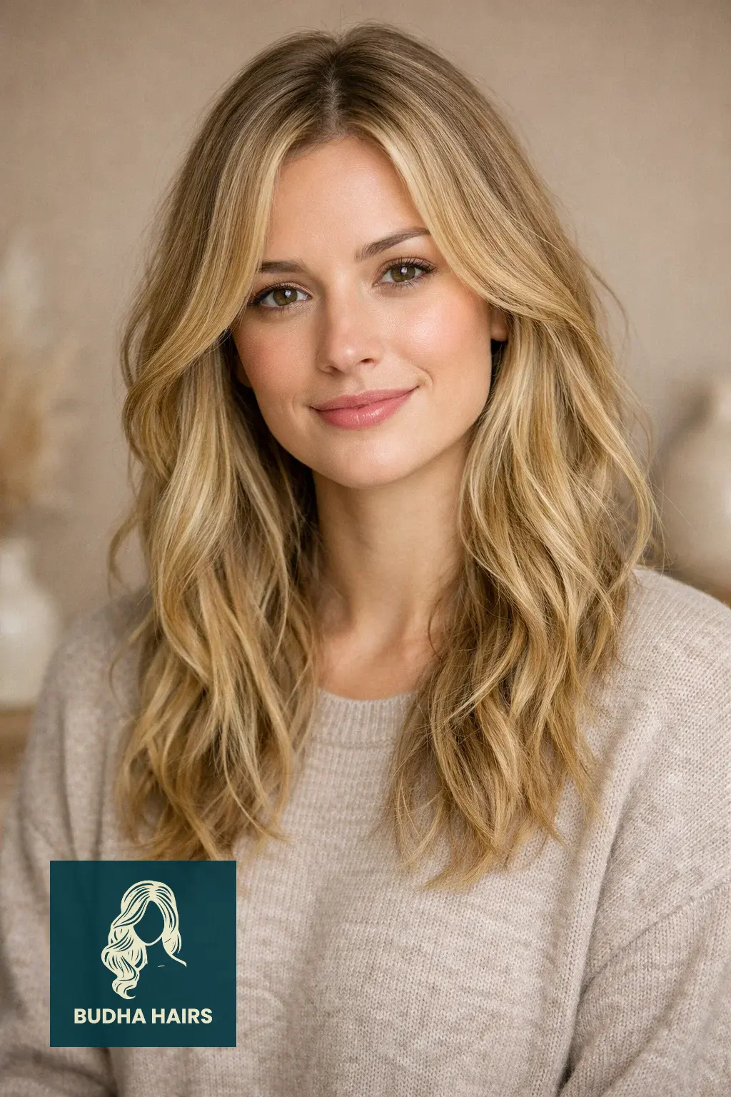 30 Best Winter Highlights for Blondes for an Arctic Glow 24 "Boho-Blonde" with Muted Sand Ton
