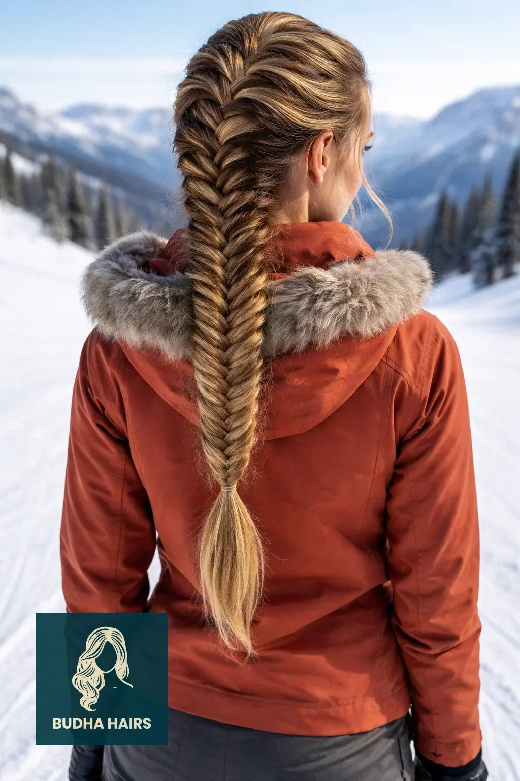 30 Best Skiing Hairstyles to Wear Under a Helmet for 2026 8 "Boxer Braid" Into a Single Fishtail